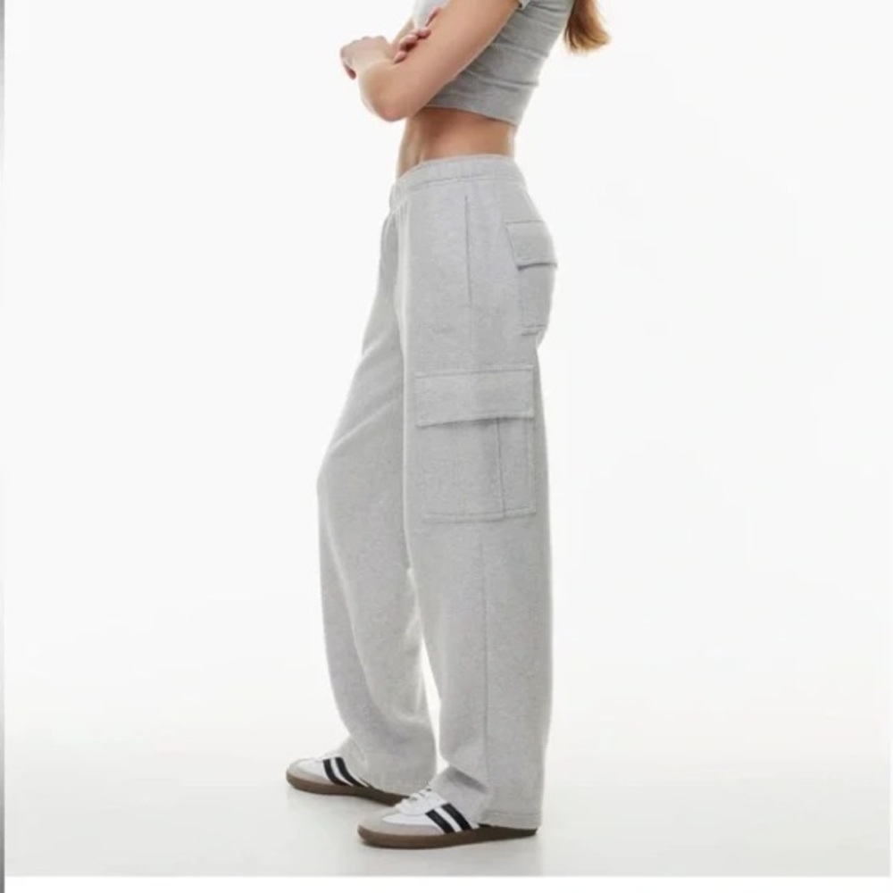 TNA Gray Straight Leg Pants